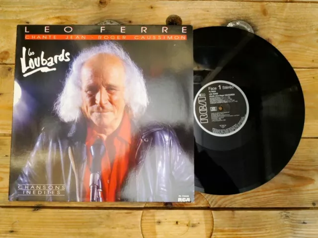 Leo Ferre Les Loubards Chansons Inedites Lp 33T Vinyle Ex Cover Ex Original 1985 Leo Ferre Les Loubards Chansons Inedites Lp 33T Vinyle Ex Cover Ex Original 1985