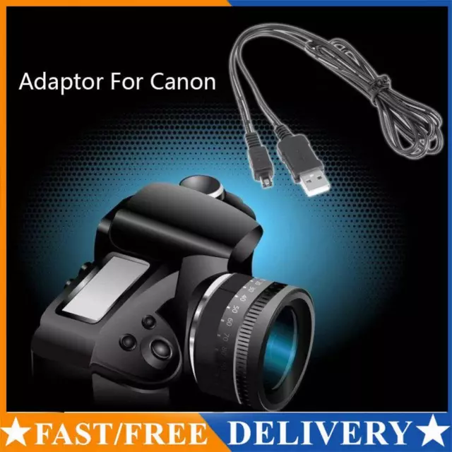 1.5m USB Charging Power Cable for Canon Camera Power Adapter CA-110E