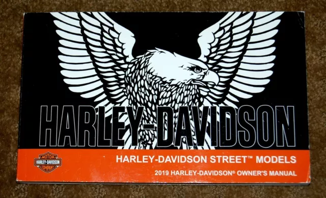 Harley Davidson Owner/Operator Manual Street Models 2019