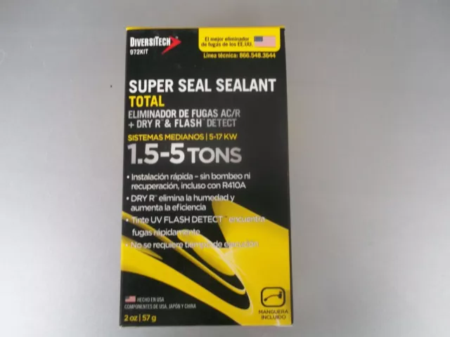 SUPER SEAL DiversiTech 972Kit Super Seal Sealant 1.5-5 Tons