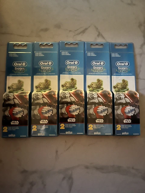 Oral-B Stages Power Star Wars 10 St. Aufsteckbürsten - Neu! aus Praxisauflösung