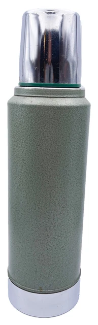 VTG Aladdin Stanley Thermos No A-944B Quart 1970's Vintage Hot/Cold w/Cup *Used*