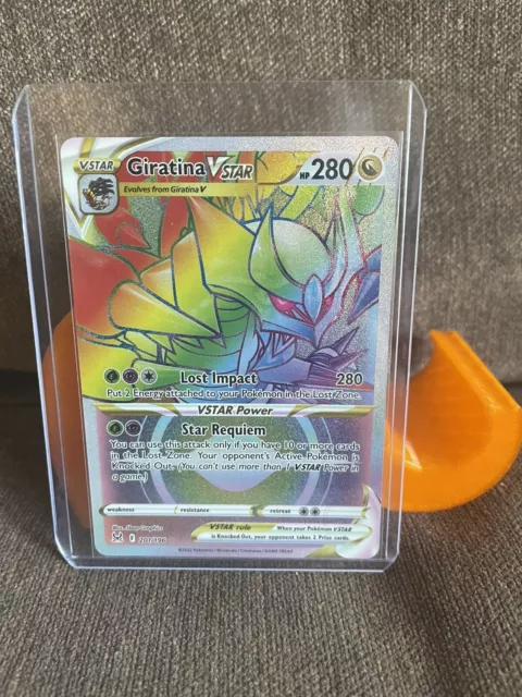 Giratina-VSTAR 201/196 in Portuguese Lost Origin Pokémon TCG