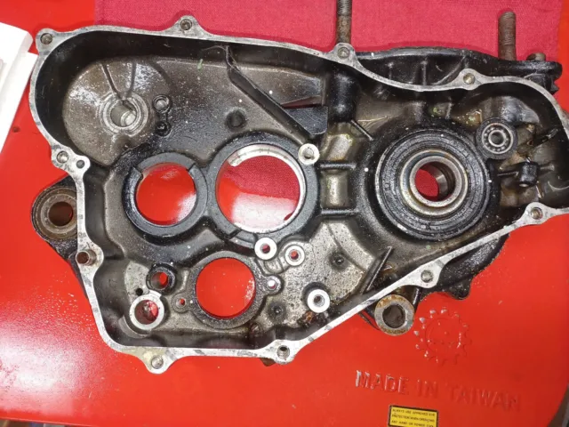 Cr250R Honda 1987 Crankcase Right Engine Case ** Drain Plug Repaired **