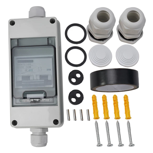 Yves Saint Laurent Cintura Interruttore Di Protezione DC Per Impianti Fotovoltaici - 1000V, 10A-125A, Colore Bianco/nero, Automatico Pulsar Solar - Foto 7