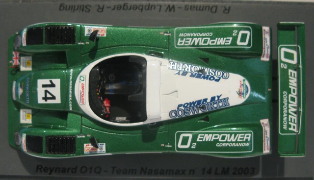 1/43 SPARK REYNARD 01Q 2003 24 Hours Le Mans Car #14 SCYD12 CS521 Boxed £50.00 - UK