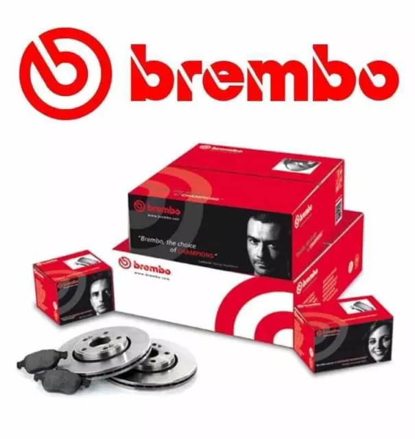 Kit Dischi + Pastiglie Freno Brembo Vw Golf Vi (5K1) 1.6 Tdi 77Kw 105Cv Ant