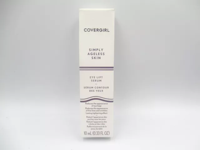 Covergirl 0.92 Oz Simply Ageless Tightening Anti-Wrinkle Skin Eye Lift Serum