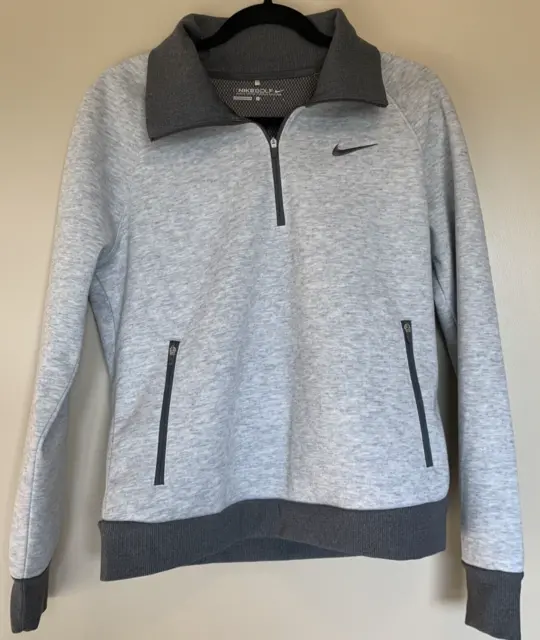 Women’s Nike Golf Quarter Zip Long Sleeve Pullover Sz L EUC