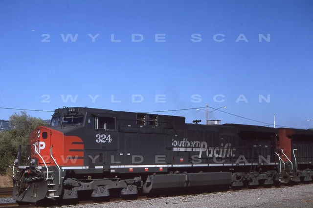 ORIG SLIDE Southern Pacific 324 AC4400CW Richmond CA 1996