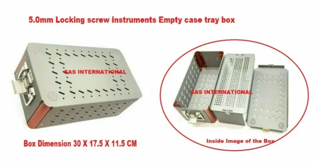 Orthopädische LCP-Box 5,0 mm Verriegelungsschrauben-Instrumente