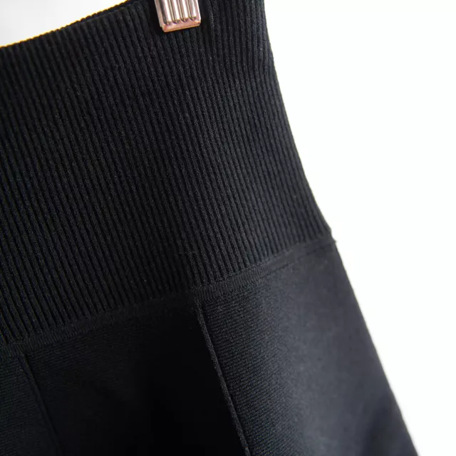 RAG & BONE Isla Flare Mini Skirt in Black Knit XS $33.95 - PicClick