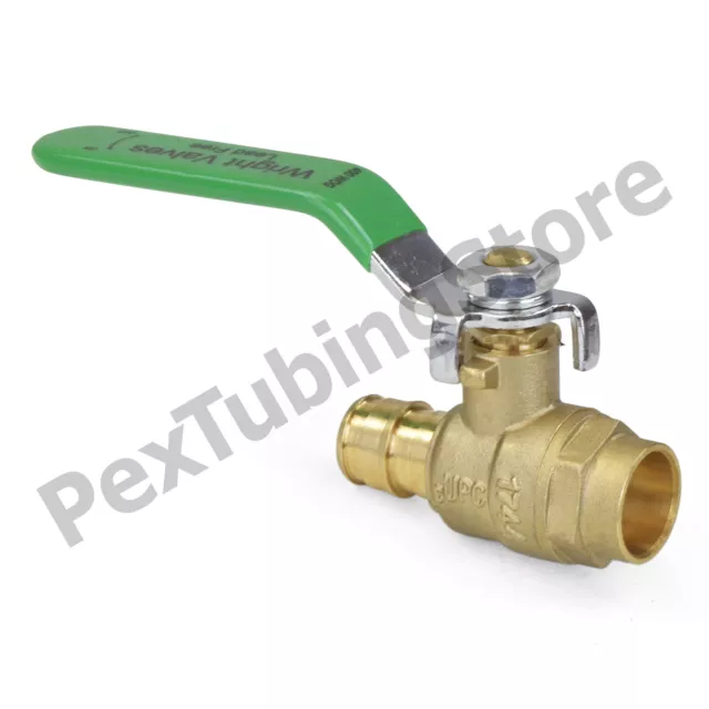 1/2" ProPEX (Expansion) x 1/2" Sweat Lead-Free Brass Ball Valve for PEX-A, F1960