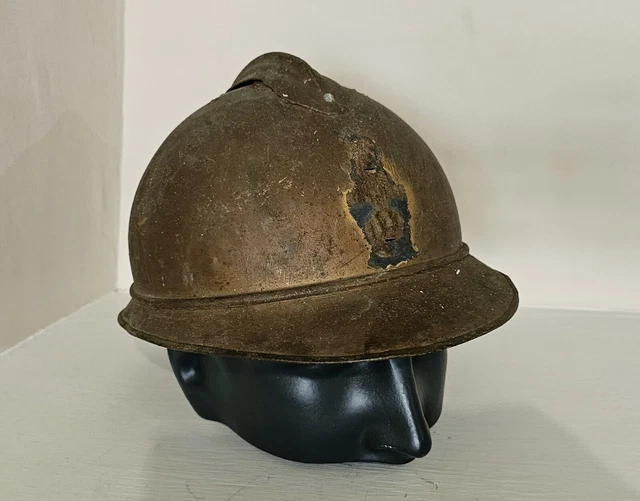 WW1 ELMETTO ADRIAN M15 FRANCESE ARMA DEL GENIO (guscio come da foto)