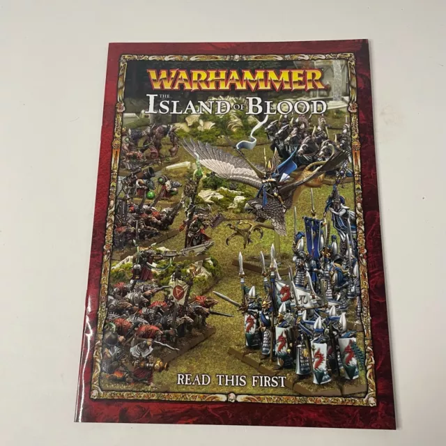 Warhammer Fantasy Island of Blood Intro Book (8th Edition) - WFB OOP THG