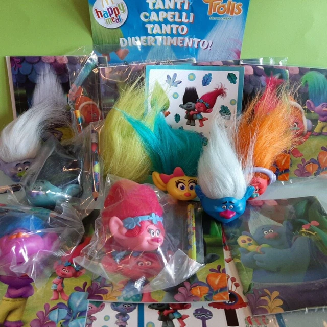 MC DONALD'S HAPPY MEAL - Trolls Serie Completa 2016- HM09