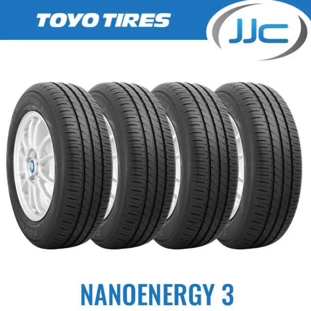 4 x 185/65/14 Toyo Nanoenergy 3 Premium Eco Road Car Tyres 185 65 14 86T