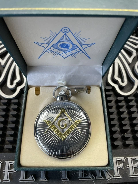 Massoneria Massonica In Bronzo, Quadrato Cromato E Bussola - Foto 7