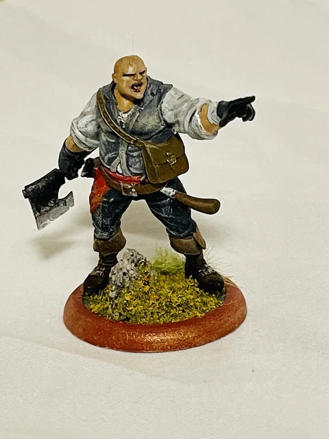 Malifaux Guild Captain Dashel Hand Painted Game Piece