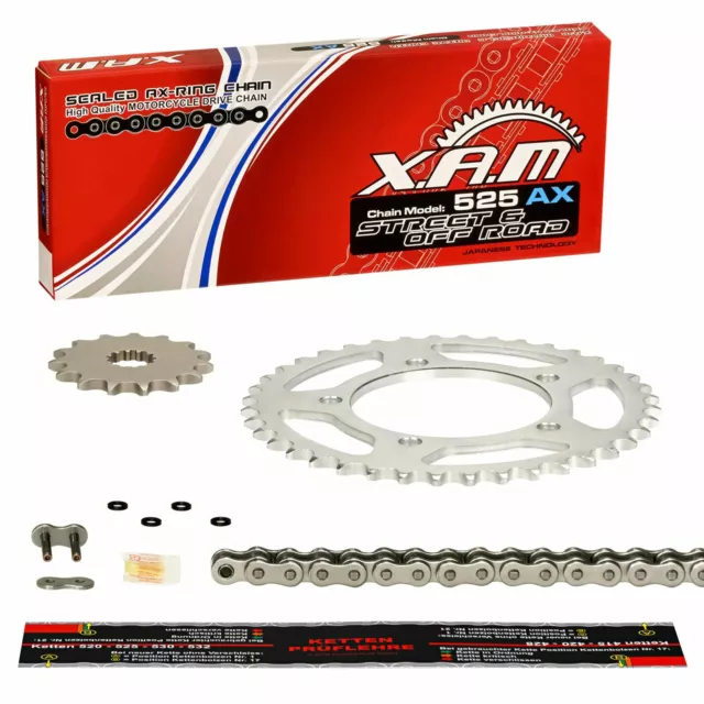 Kettenkit XAM X-Ring Suzuki GSX-R 750 Y K1 K2 K3 BD WVBD 00-03 NIET GSXR 750