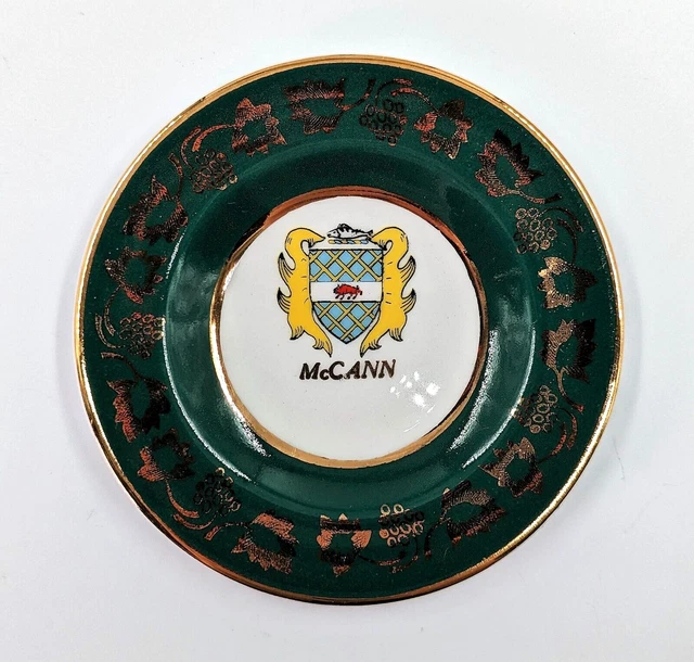 Vintage Mccann Family Arklow Pottery Ireland 