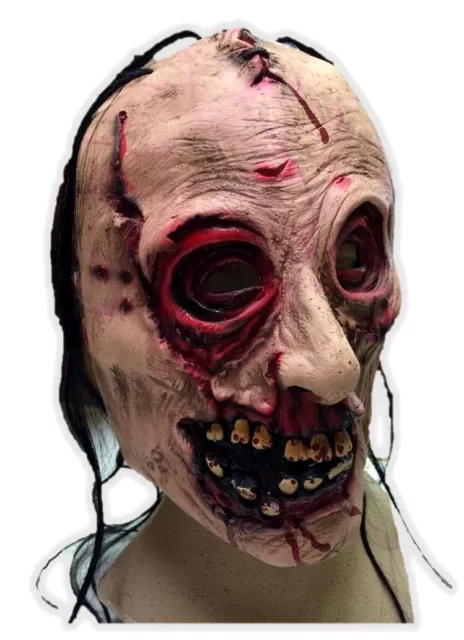 American Horror Story Bloody Face 3/4 Vinyl Mask  Seasons 2 Asylum  Zombie Adult