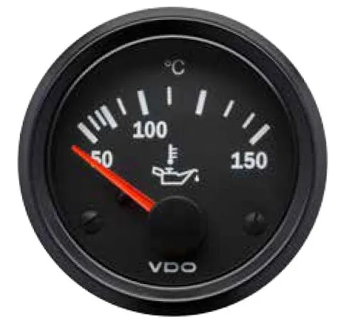 VDO Oil Temperature Temp gauge & sender, 12volt, 52mm 2 inch 40-150 C 310010015