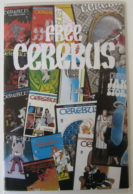 Free Cerebus 1992 Aardvark Vanakeim Press Comic