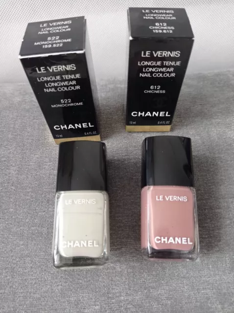 Chanel LE VERNIS LONGWEAR NAIL COLORS: Ballerina, Monochrome