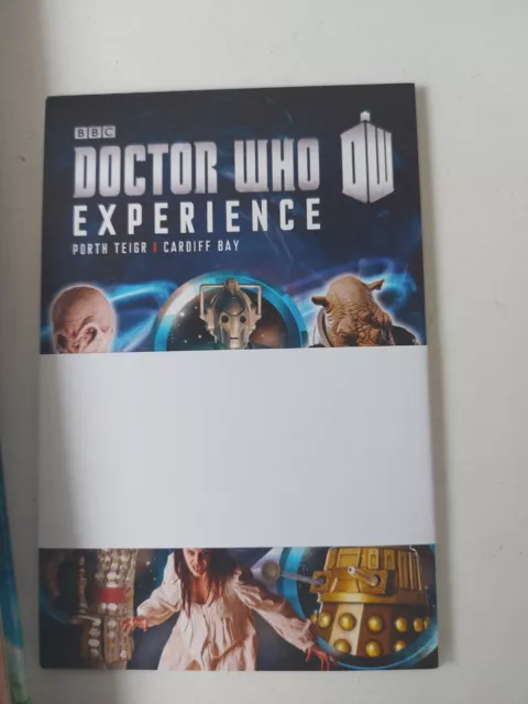 Doctor Who Experience Merchandise Brochure Postcard Set Encyclopedia Bundle 3