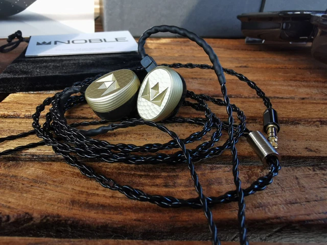 Casque Audio Intra-auriculaire Noble Audio Trident - Doré - Jack 3,5mm - Occasion