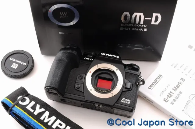 [22922 shots TOPMINT inBox]OLYMPUS OM-D E-M1 Mark III 20.4MP Digital Camera C567