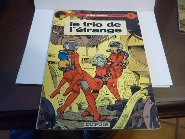 YOKO TSUNO Le Trio de L'Etrange N°1 EO 1972 Broché Ed Dupuis