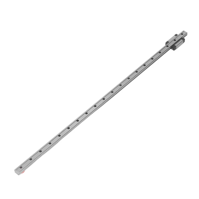 Miniature Bearing Steel Linear Motion Guideway Slide Rail With Carriage Block