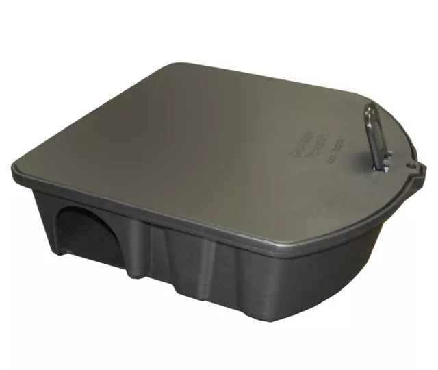 HARRIS Tamper Resistant Rodent Bait Station Ratbox For Rats And Mice