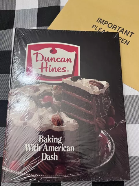 Duncan Hines Baking With American 1982 Book book New In Package