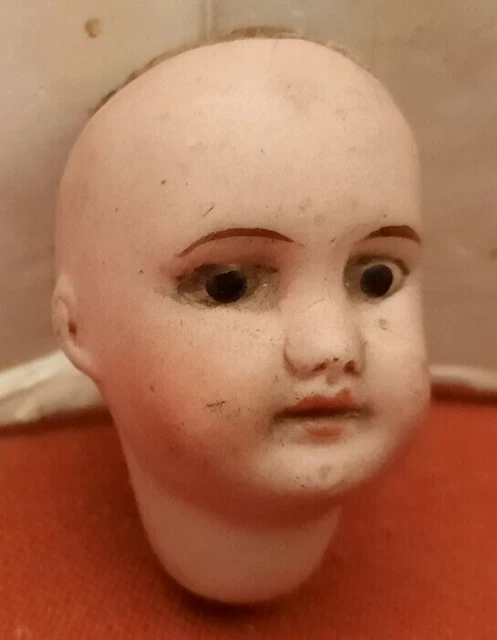 Ancienne poupée tête miniature porcelaine .sfbj .301 .50  Paris Etat impeccable