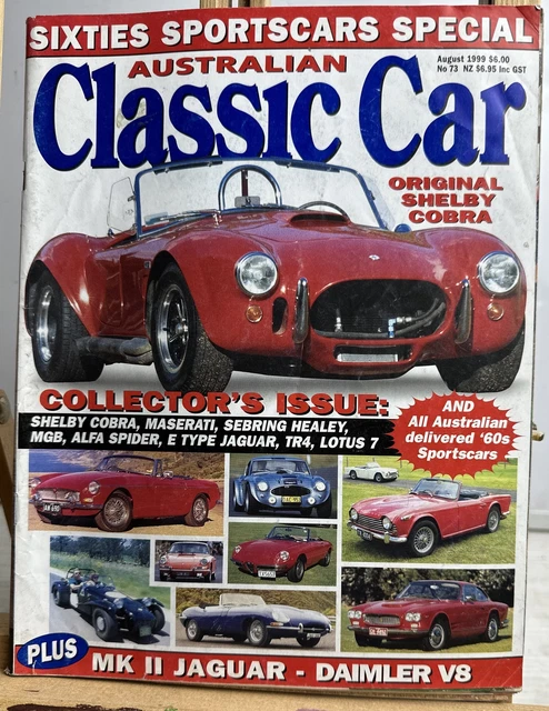 AUSTRALIAN CLASSIC CAR No.73 Vintage Magazine In Good Condition EUR 7,15 - PicClick FR