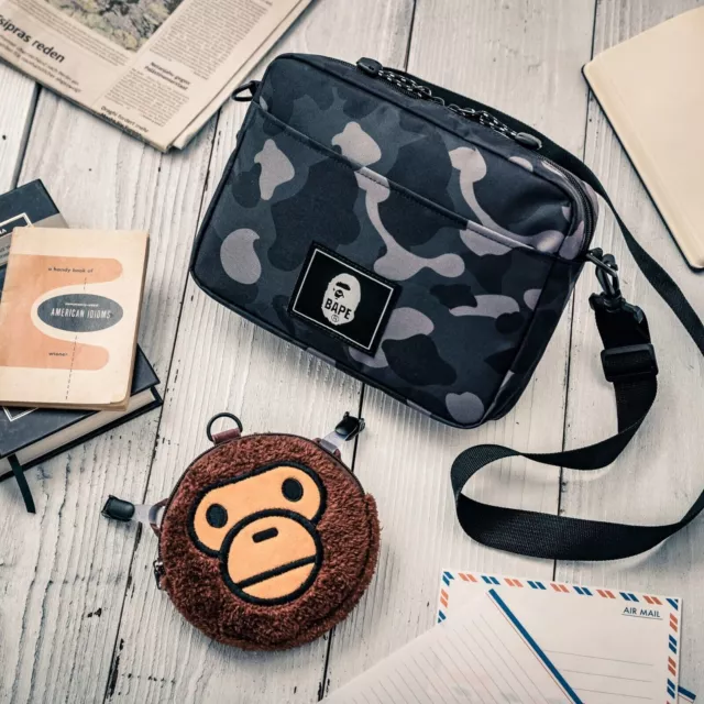 BAPE KIDS 2022 AUTUMN WINTER Shoulder Bag & MILO Pochette Set A Bathing Ape Book