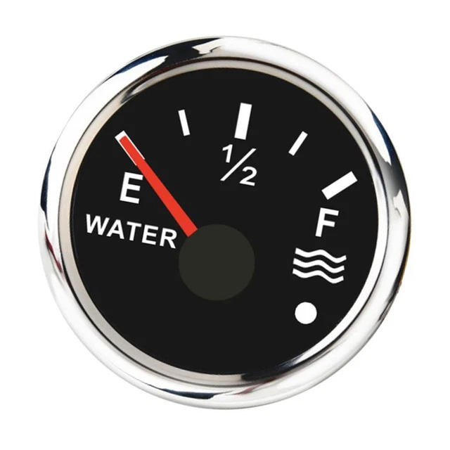 BOAT WATER TANK indicator RV water level indicator 240 33 OHMS Black
