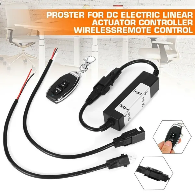 12 V DC Drahtloser Fernbedienungsempfänger ABS Für Elektrische Gleichstromlinear