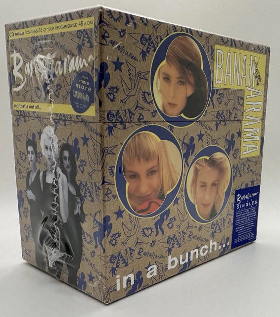 BANANARAMA IN A Bunch: The Singles 33-Disc Box Set 1981-1993 CD
