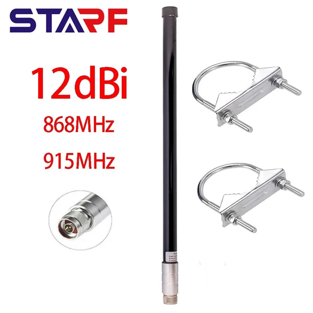 Antenna Esterno Omni 50 Ohm 8-12DBI Fibra di Vetro a Lunga Distanza Ricevente