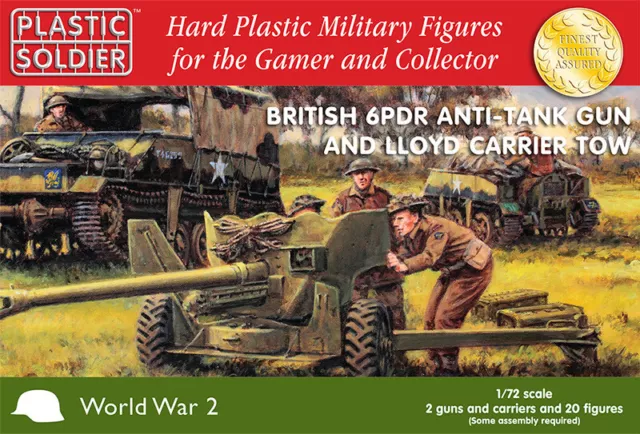 Plastic Soldier PSC 1/72 20mm WW2 Armour Vehicle Model Kit Range Wargames