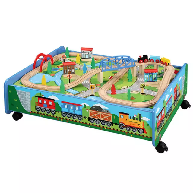 Train Set with Table and Play Board (62 pc.)