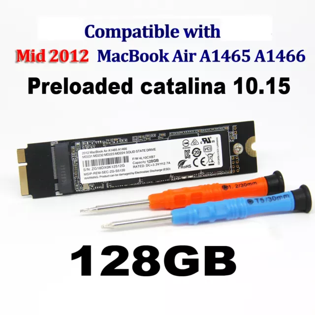 Disque dur SSD 256 Go MacBook Air Pro A1465 A1466 A1502 A1398 – 2013 2017 -  Apple