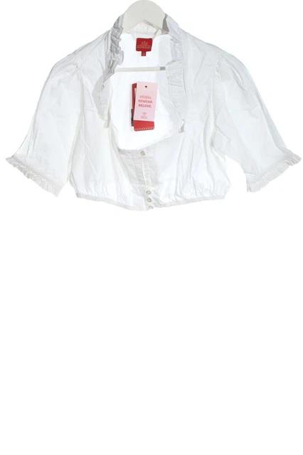 Camicia tradizionale K & K KAISERJäGER donna taglia DE 40 bianco elegante