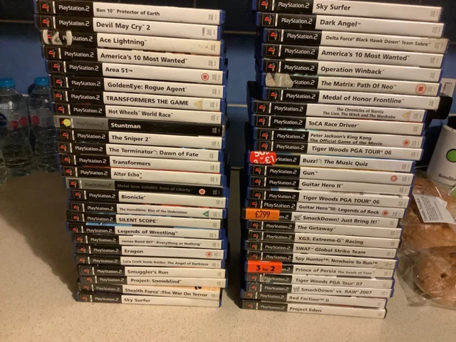 51 ps2 games joblot playstation 2 boys bundle great games no console