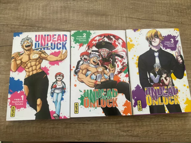 undead unluck vol 1 yoshifumi tozuka editions kana manga