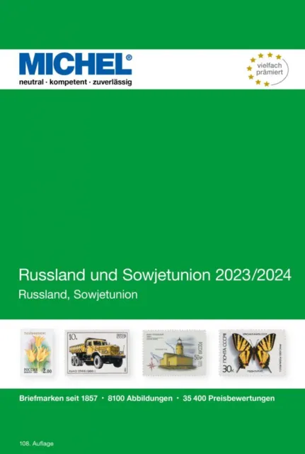 Michel Katalog Russland 2023/2024 (E 16) Portofrei in Deutschland! Neu